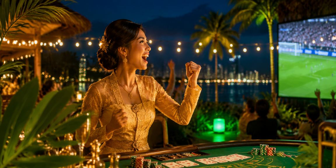 Permainan Baccarat kasino langsung bergaya Malaysia di Langkawi